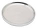 Polished Aluminium Candlestick Plate D 12 cm