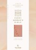 NLT Every Woman's Bible, Filament Enabled (LeatherLike, Pink Petals, Red Letter)