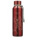 Trust Metallic Pomegranate Red Stainless Steel Water Bottle - Proverbs 3:5