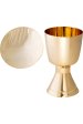 Gold Plated Chalice H 21,5 cm