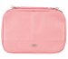 Two-fold Pink Faux Leather Organiser Bible Cover
