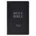 KJV Bible Gift Faux Leather, Black
