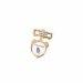 Badge Shield Usher Ethnic Praying Hands Pin