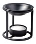 Black Steel Incense Burner H 7 cm