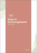 NLT DaySpring Hope & Encouragement Bible, Green, Hardback, Devotional, Reflections, Reading Plans, Wide Margin, Journalling, Ribbon Markers
