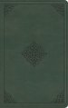 ESV Large Print Value Thinline Bible (TruTone, Quiet Forest, Ornament Design)
