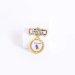 Badge Fancy Round Greeter Ethnic Praying Hands Pin