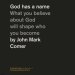 God Has a Name