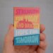 Strength for today Christian magnet