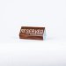 Sign Engraved Pew Reserved For Ushers Walnut 3x6
