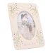 Love Story Ceramic Photo Frame 4" x 6" Floral - Mr & Mrs