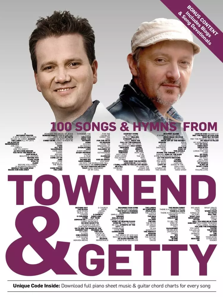 100 Songs & Hymns From Stuart Townend & Keith Getty - Songbook