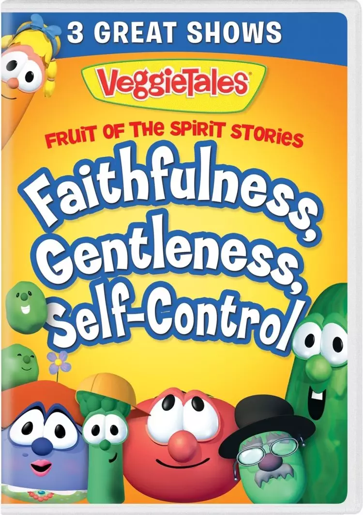 DVD-Veggie Tales: Fruits of the Spirit: Faithfulness  Gentleness  Self-Control
