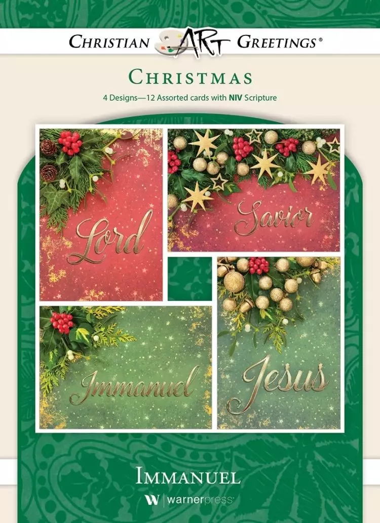 Immanuel - Boxed Cards - Asst - Christmas