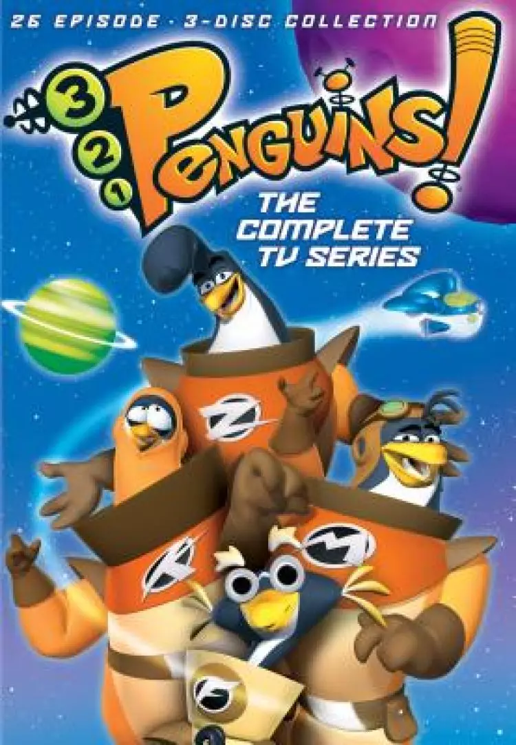 DVD-3-2-1 Penguins: Complete TV Series (26 Episodes-3 CD)