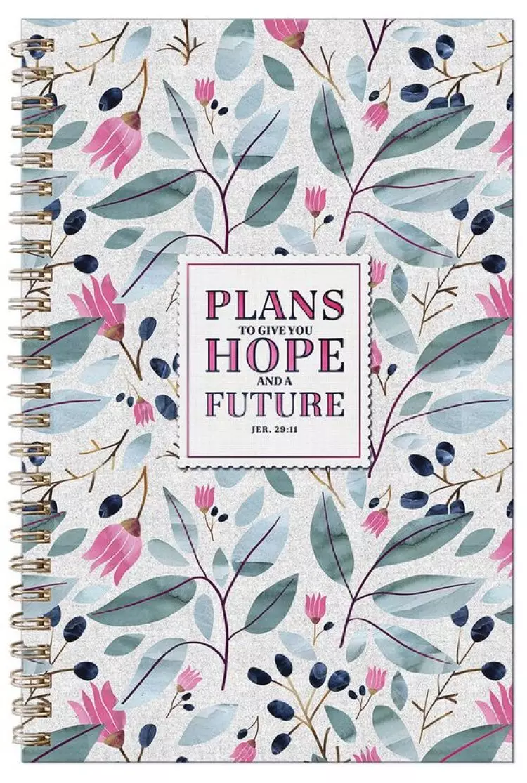 Plans To Give You Hope Wirebound Notebook
