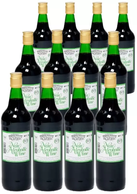 Pack of 12 Frank Wright Mundy Brand No.1 Non-Alcoholic Communion Wine