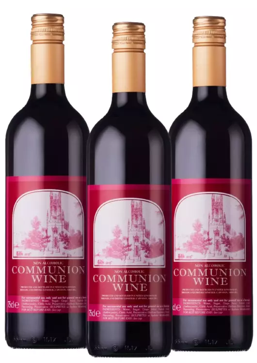 NEW Non-Alcoholic Communion Wine (Pack of 3)