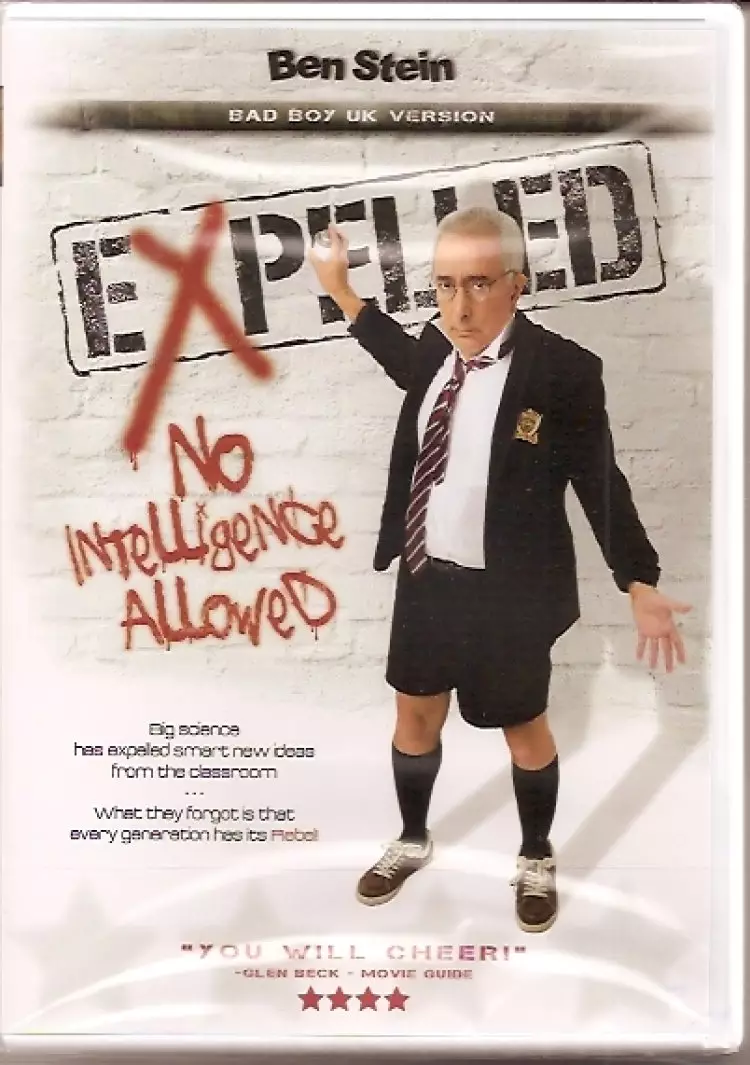Expelled No Intelligence Allowed Dvd