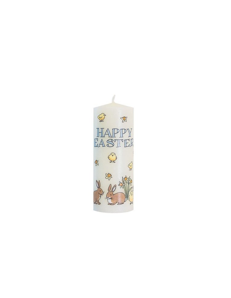 Easter Bunnies and Chicks Candle