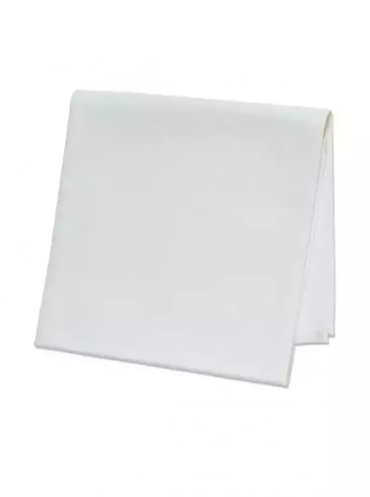 20" x 20" Corporal - Linen - White Plain Design