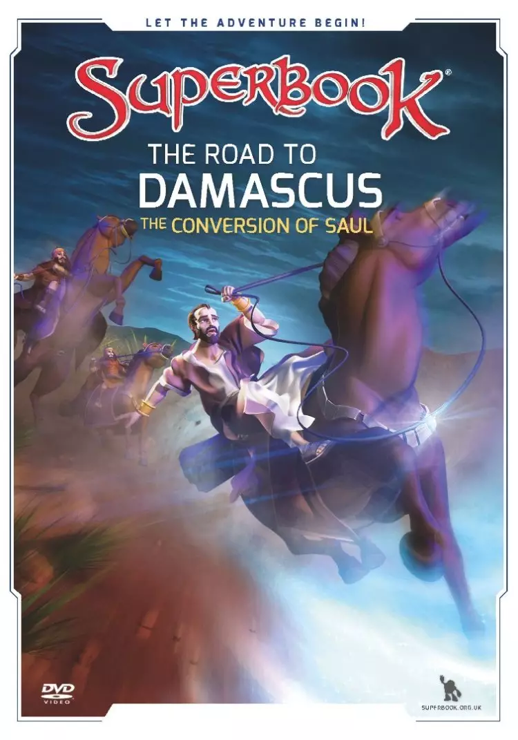 Superbook: The Road To Damascus DVD