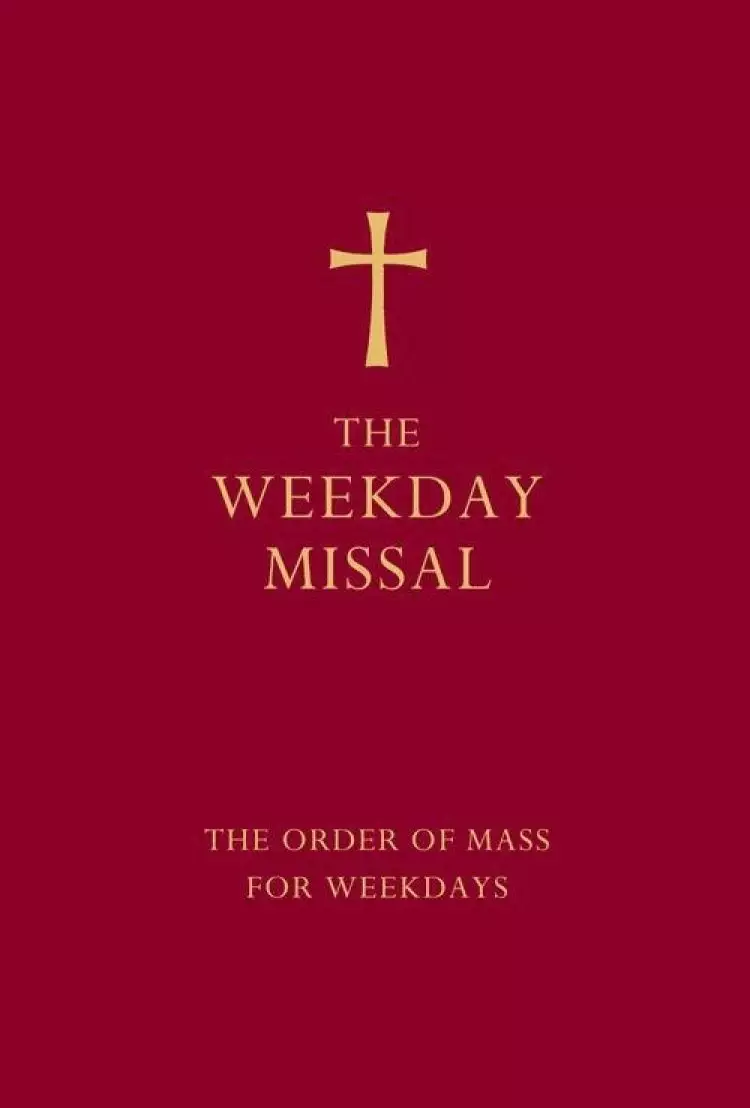 Weekday Missal: Red Edition, Imitation Leather