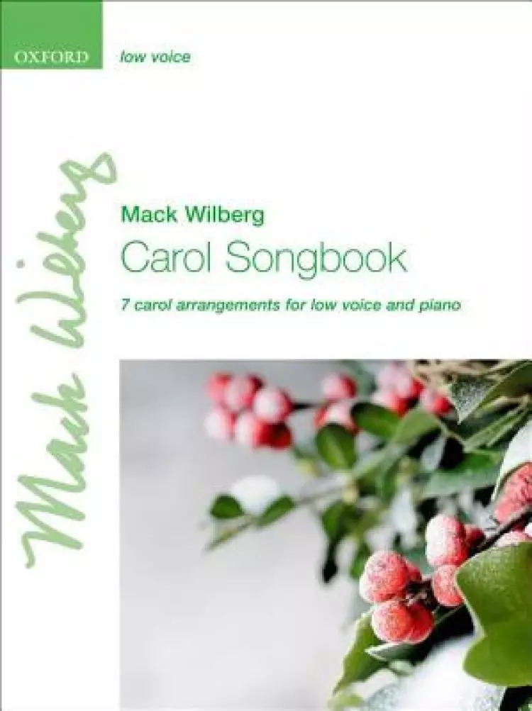 Carol Song Book: Low Voice