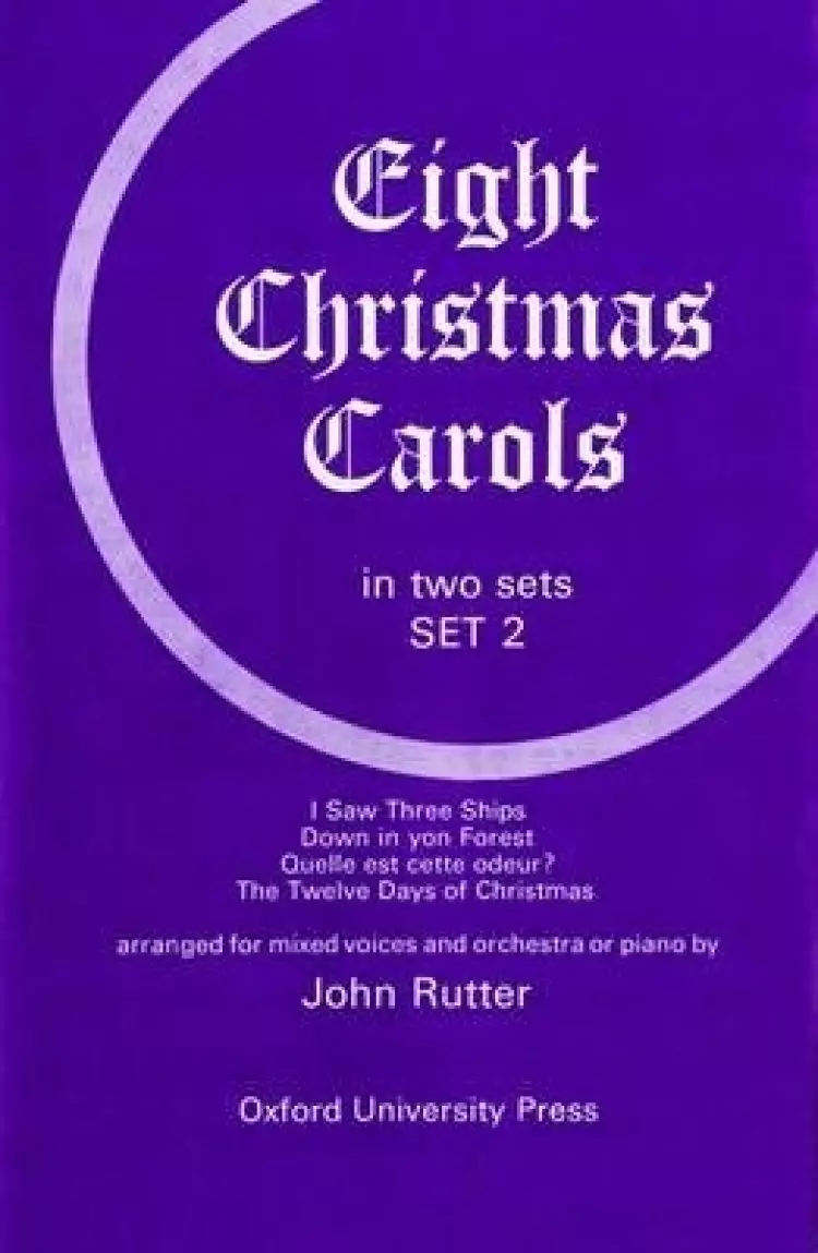 Eight Christmas Carols Set 2: Vocal Score