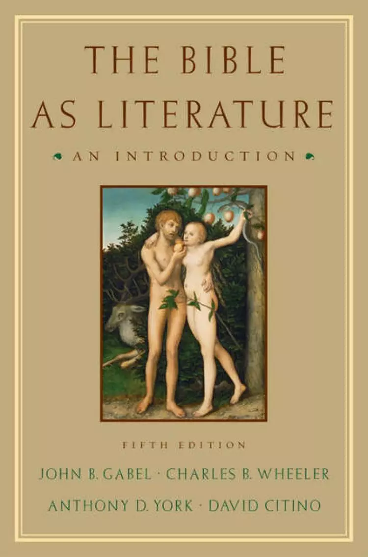 Bible As Literature 5th Ed