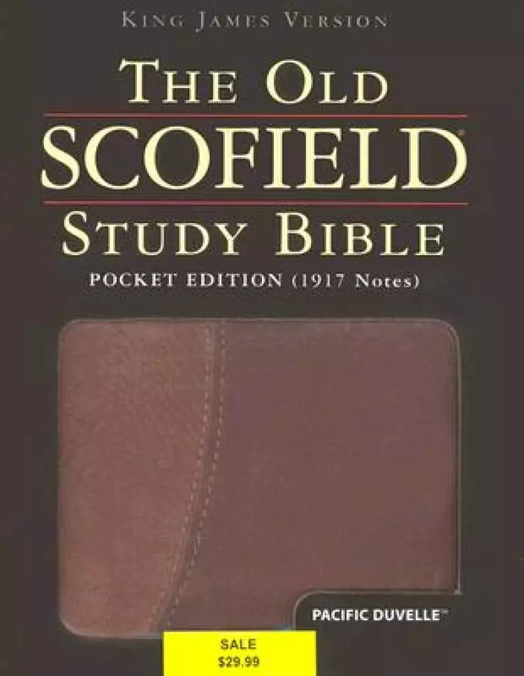 Old Scofield Study Bible Pocket Edition