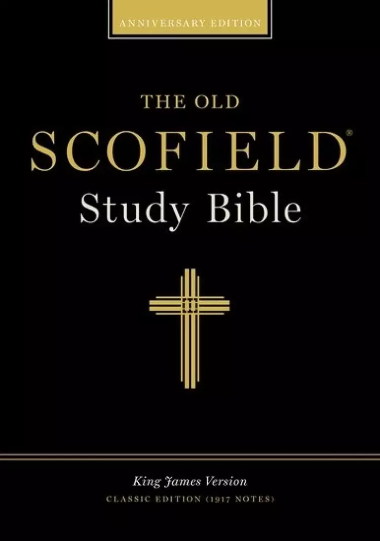 KJV Old Scofield Study Bible: Classic Edition, Genuine Leather, Black