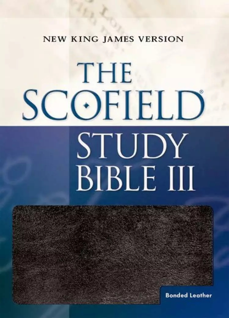 NKJV Scofield Study Bible III: Bonded Leather