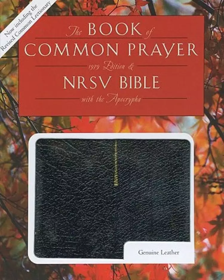 1979 Book of Common Prayer and the New Revised Standard Version Bible with Apocrypha