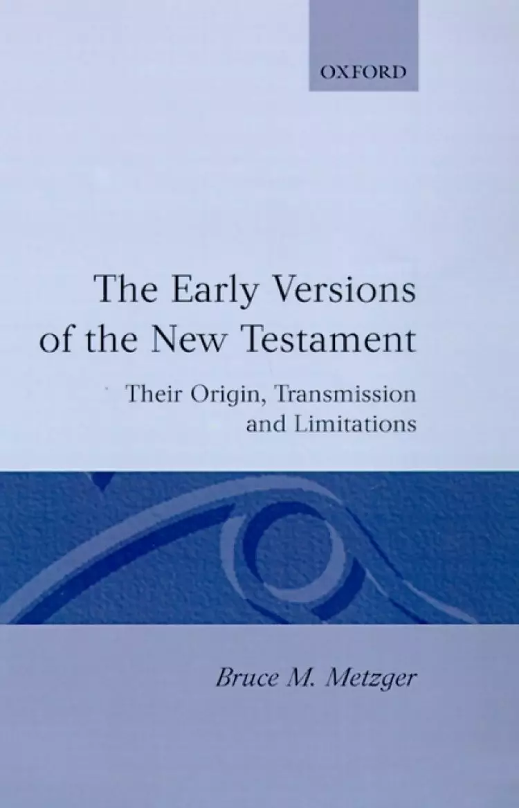 Early Versions Of The New Testament