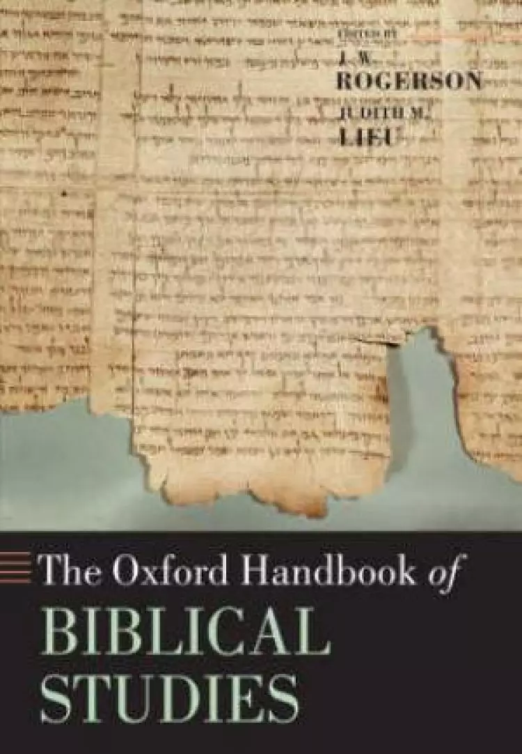 Oxford Handbook Of Biblical Studies