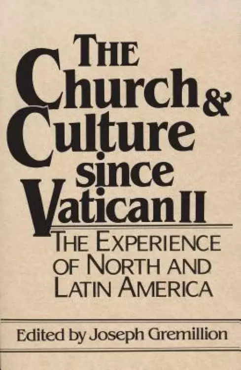 Church and Culture Since Vatican II