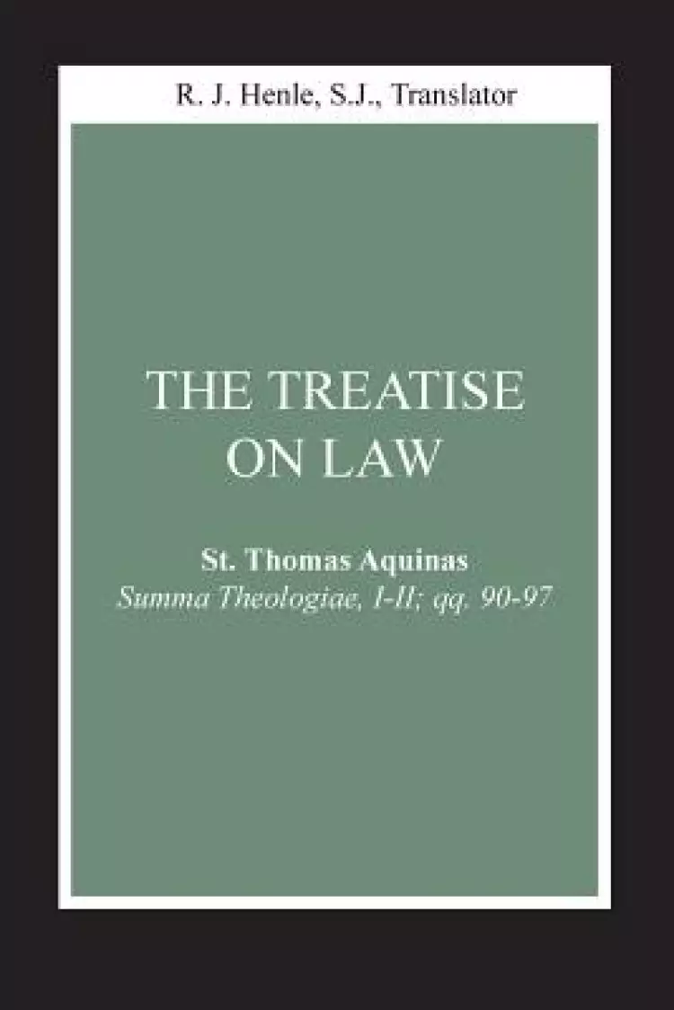 Summa Theologiae Treatise on Law