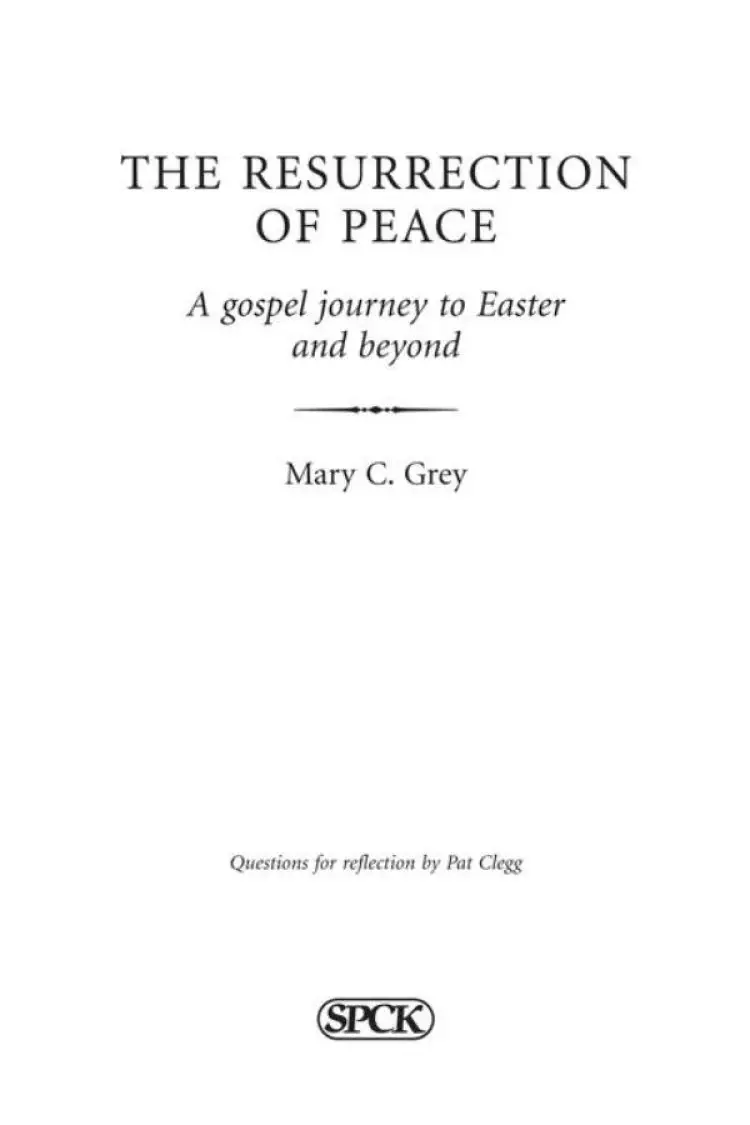 The Resurrection of Peace