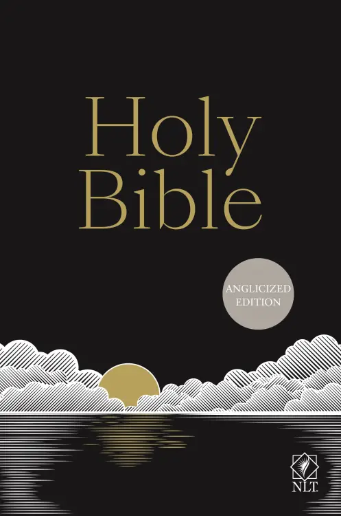 NLT Holy Bible, Gift Edition, Black, Hardback, Anglicized Text, Presentation Page, Ribbon Marker
