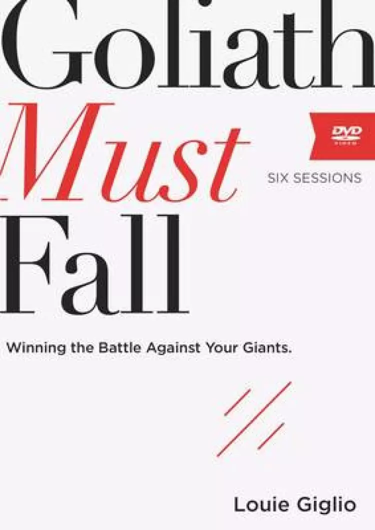 Goliath Must Fall: A DVD Study