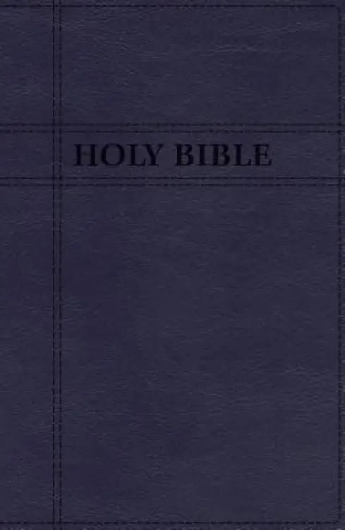Niv, Premium Gift Bible, Leathersoft, Navy, Red Letter Edition, Indexed, Comfort Print