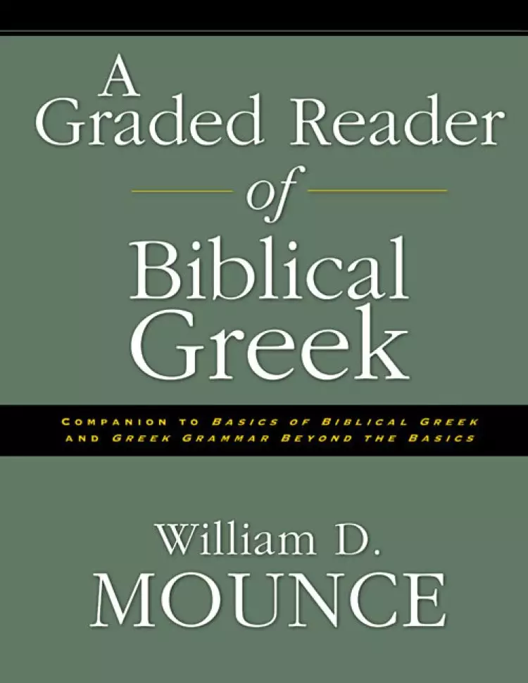 A Graded Reader of Biblical Greek