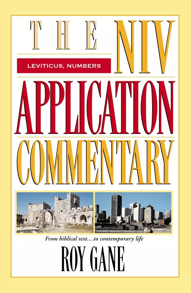 Leviticus, Numbers: NIV Application Commentary