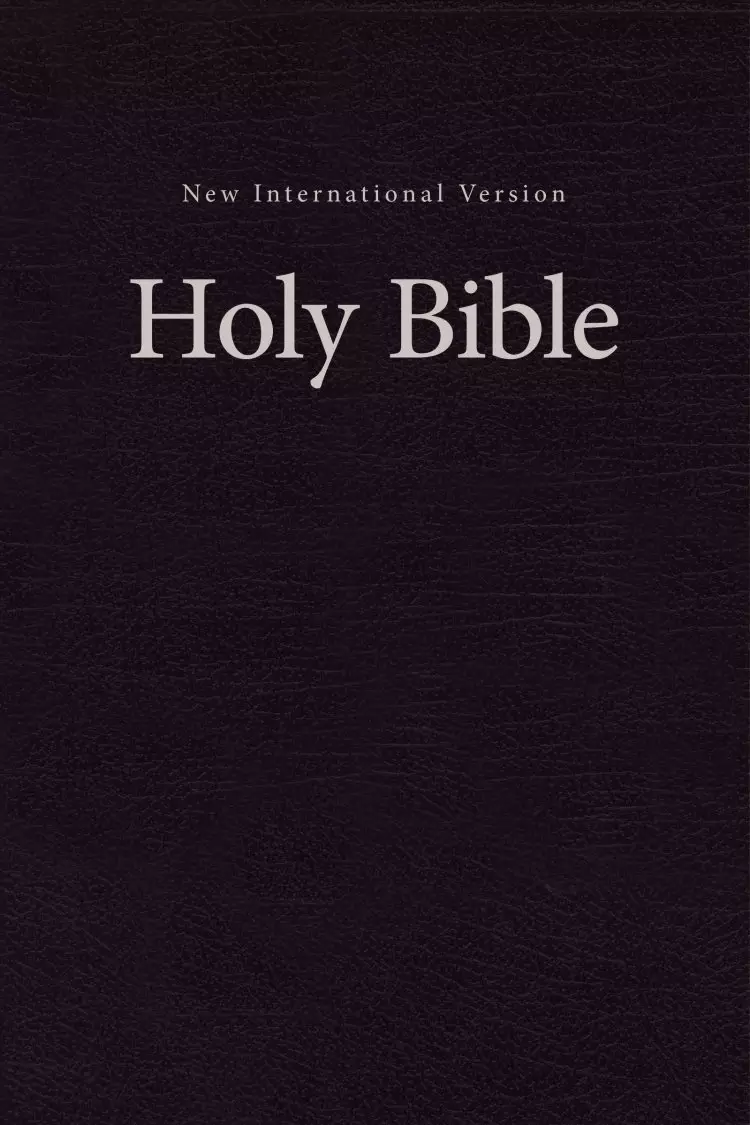 NIV, Pew and Worship Bible, Hardcover, Black