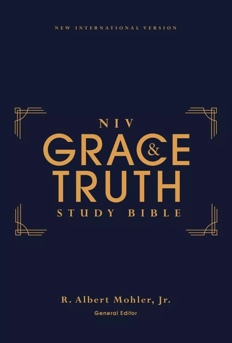 NIV, The Grace and Truth Study Bible (Trustworthy and Practical Insights), Hardcover, Red Letter, Comfort Print