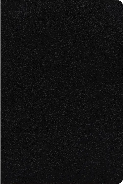 NIV Study Bible, Fully Revised Edition (Study Deeply. Believe Wholeheartedly.), Large Print, Bonded Leather, Black, Red Letter, Thumb Indexed, Comfort Print