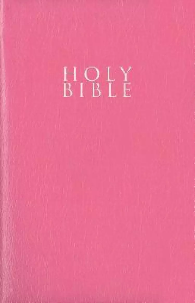 NIV Gift and Award Bible, Leather-Look, Pink, Red Letter Edition, Comfort Print