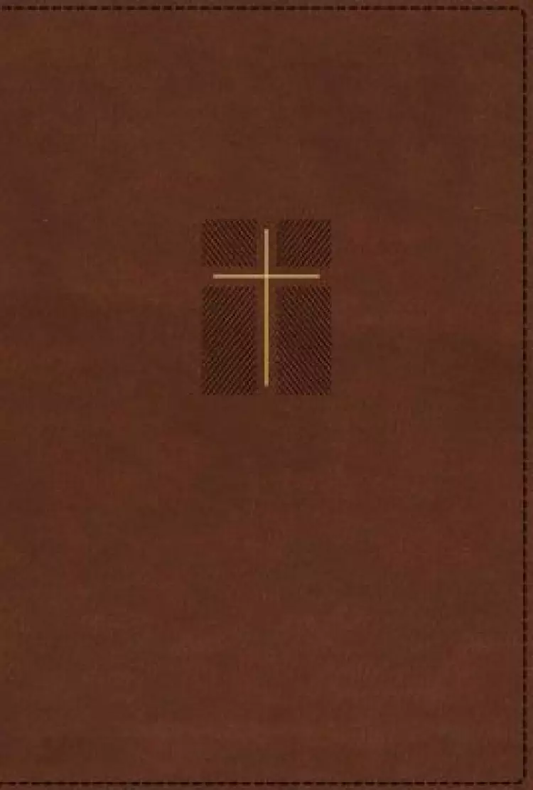 NIV, Quest Study Bible, Leathersoft, Brown, Comfort Print