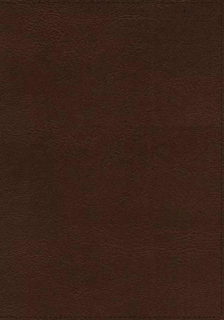 ESV, Thompson Chain-Reference Bible, Leathersoft, Brown, Red Letter